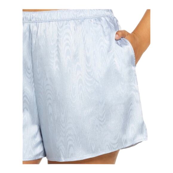 Open Edit pajama shorts lounge pull on blue Medium M - Picture 4 of 4